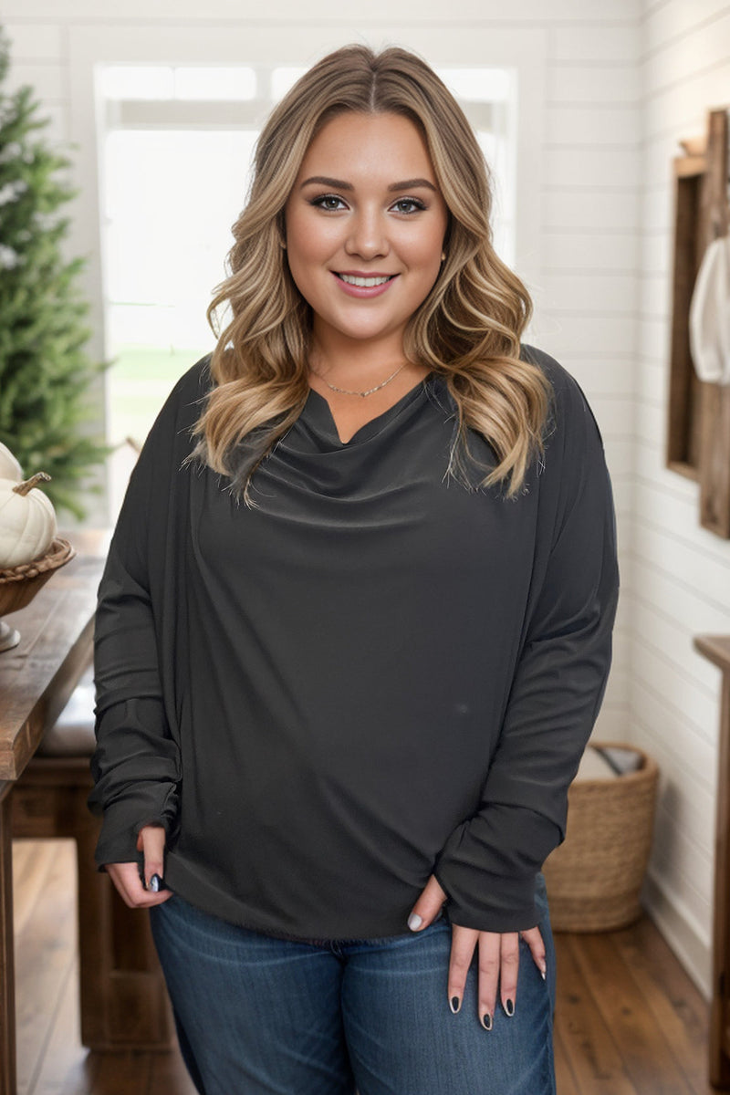 Beauty in Darkness Thumbhole Dolman