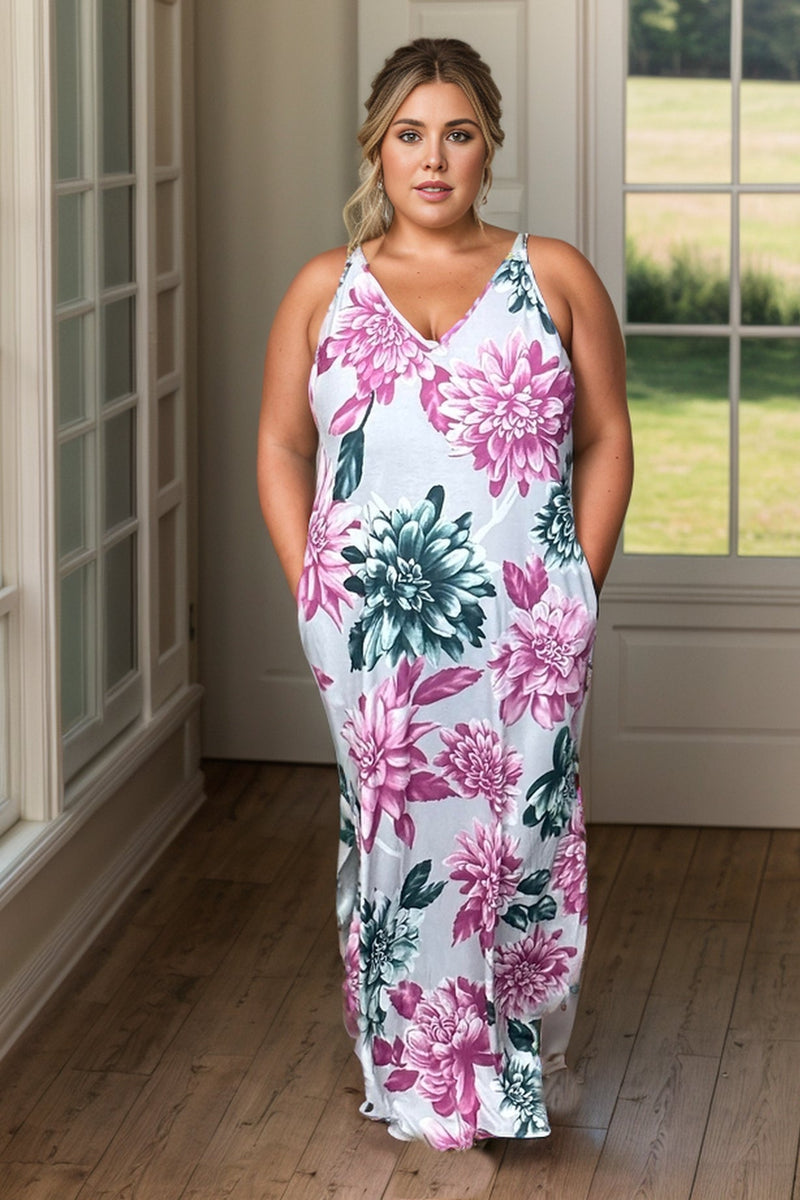 Blissful Floral Maxi Dress