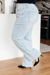 Brooke High Rise Control Top Vintage Wash Straight Judy Blue Jeans