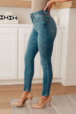 Bryant High Rise Thermal Skinny Judy Blue Jeans