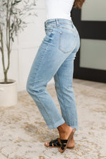 Cheyenne V-Front Cool Denim Boyfriend Judy Blue Jeans