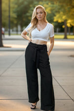 Chic Casual Wide Leg Pants