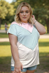 Chic Chevron Short Sleeve