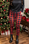 Classically Stylish Plaid Leggings