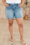 Elle High Rise Rhinestone Cutoff Judy Blue Shorts