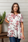 Floral Belle Tiered Top