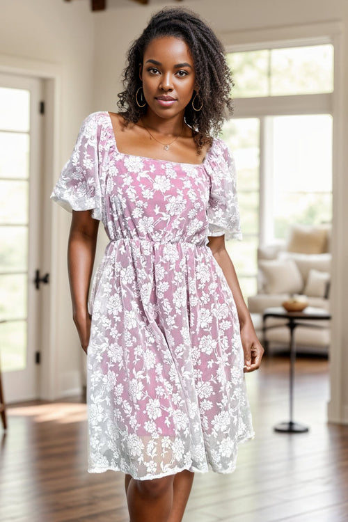 Floral Infusion Dress