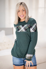 Forest Plaid Pullover