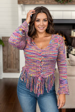 Fringed Beauty Pullover