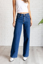 Hazel High Rise Vintage Wide Leg Judy Blue Jeans