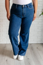 Hazel High Rise Vintage Wide Leg Judy Blue Jeans