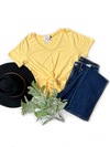 Spring Staple Short Sleeve in Banana