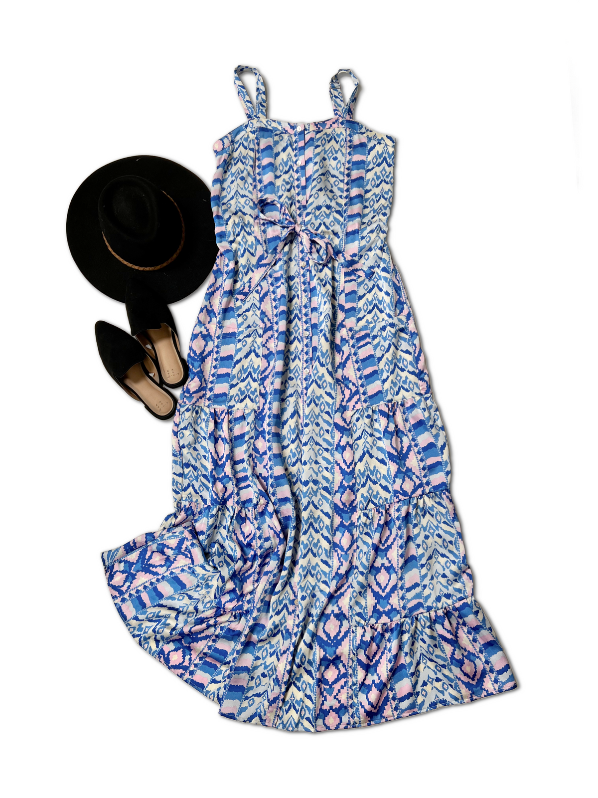 Abby Road Royal Blue Maxi Dress