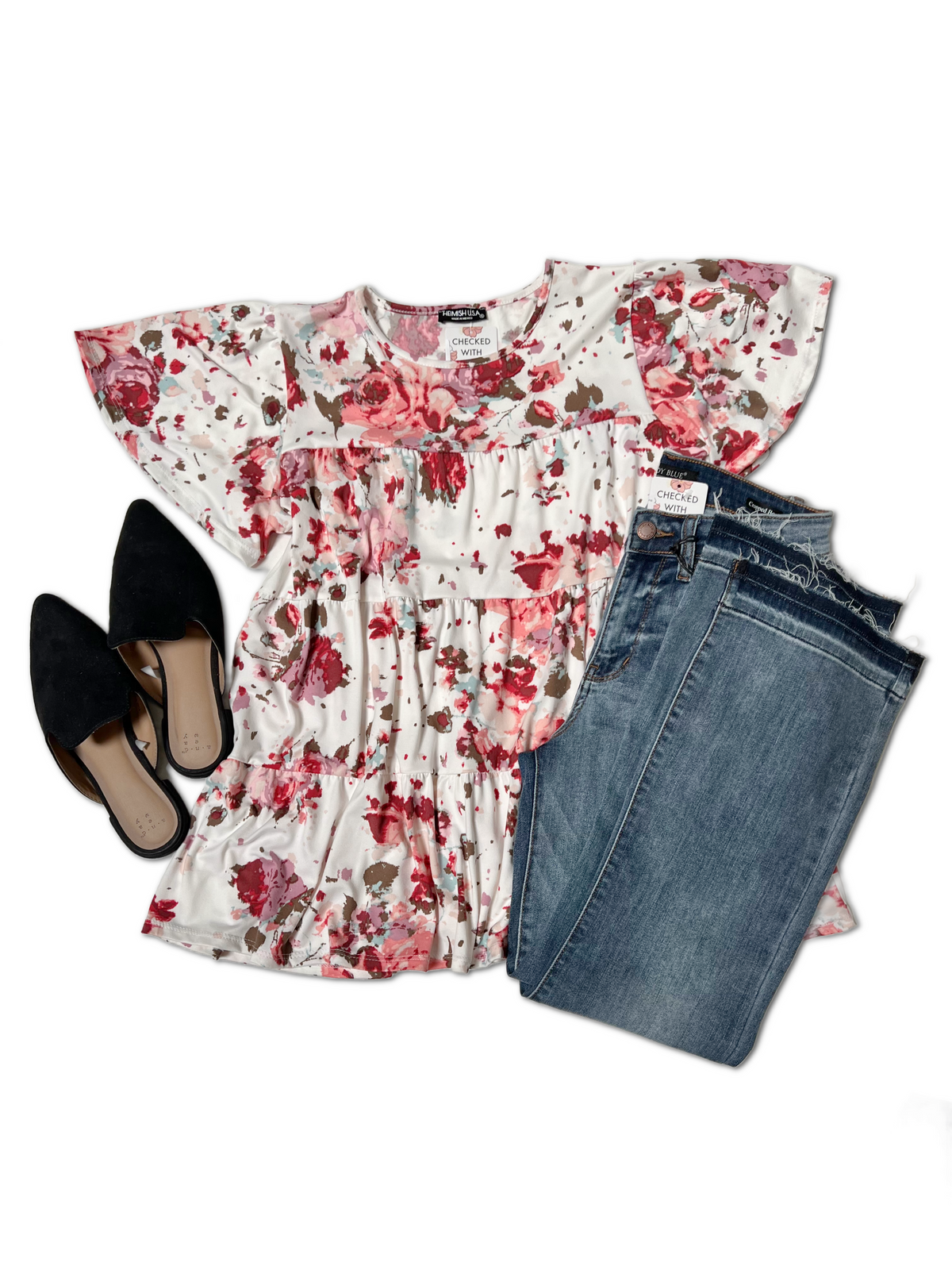 Floral Belle Tiered Top