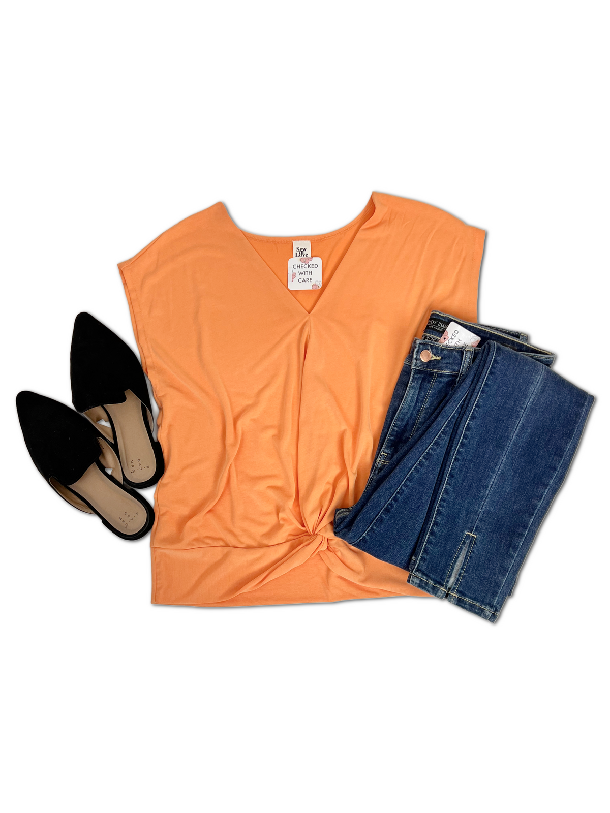 Orange You Glad  Sleeveless Top