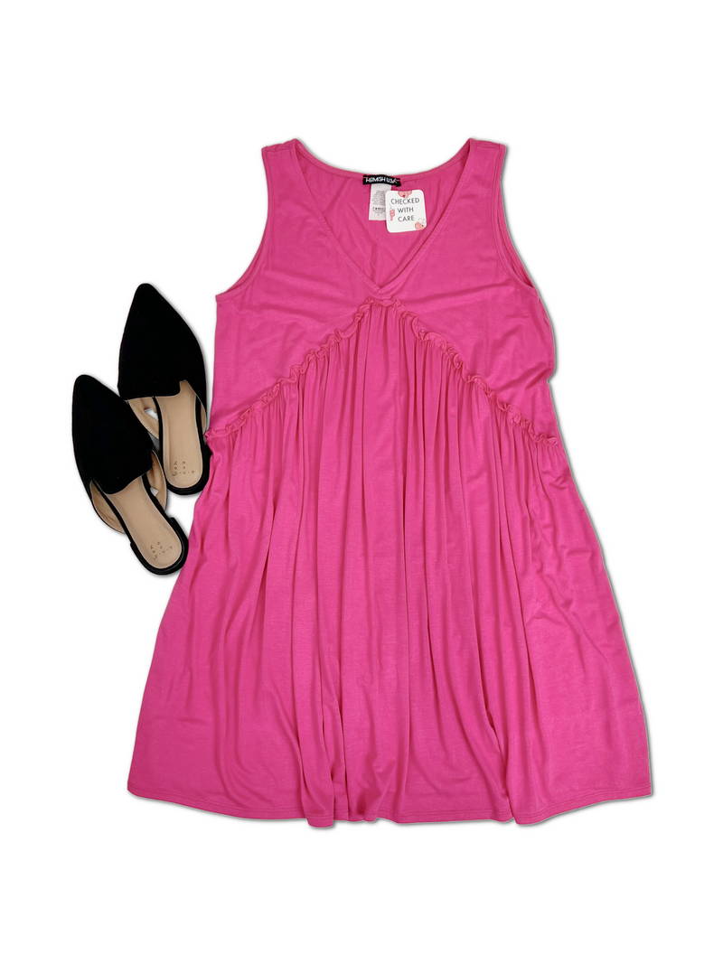 Pink Party Swing Dress