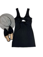 Knot so Basic Dress - Black