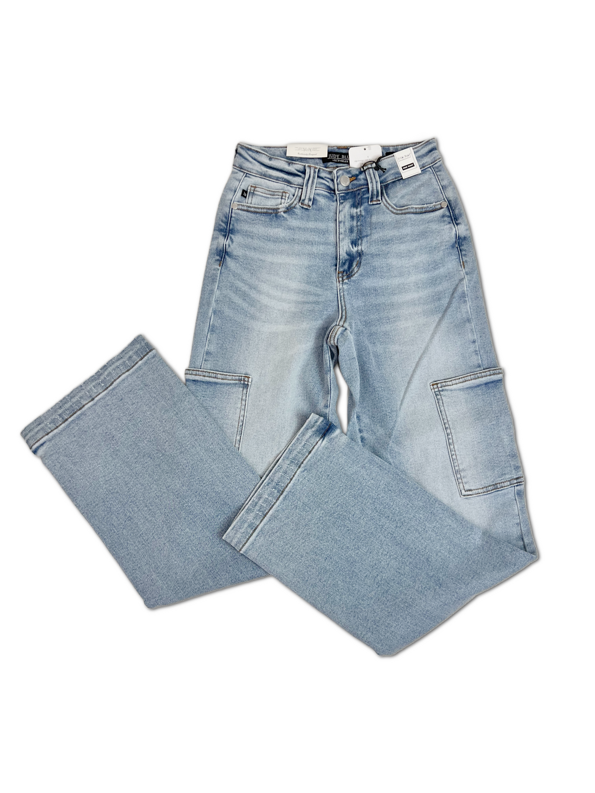 High Energy Judy Blue Cargo Jeans