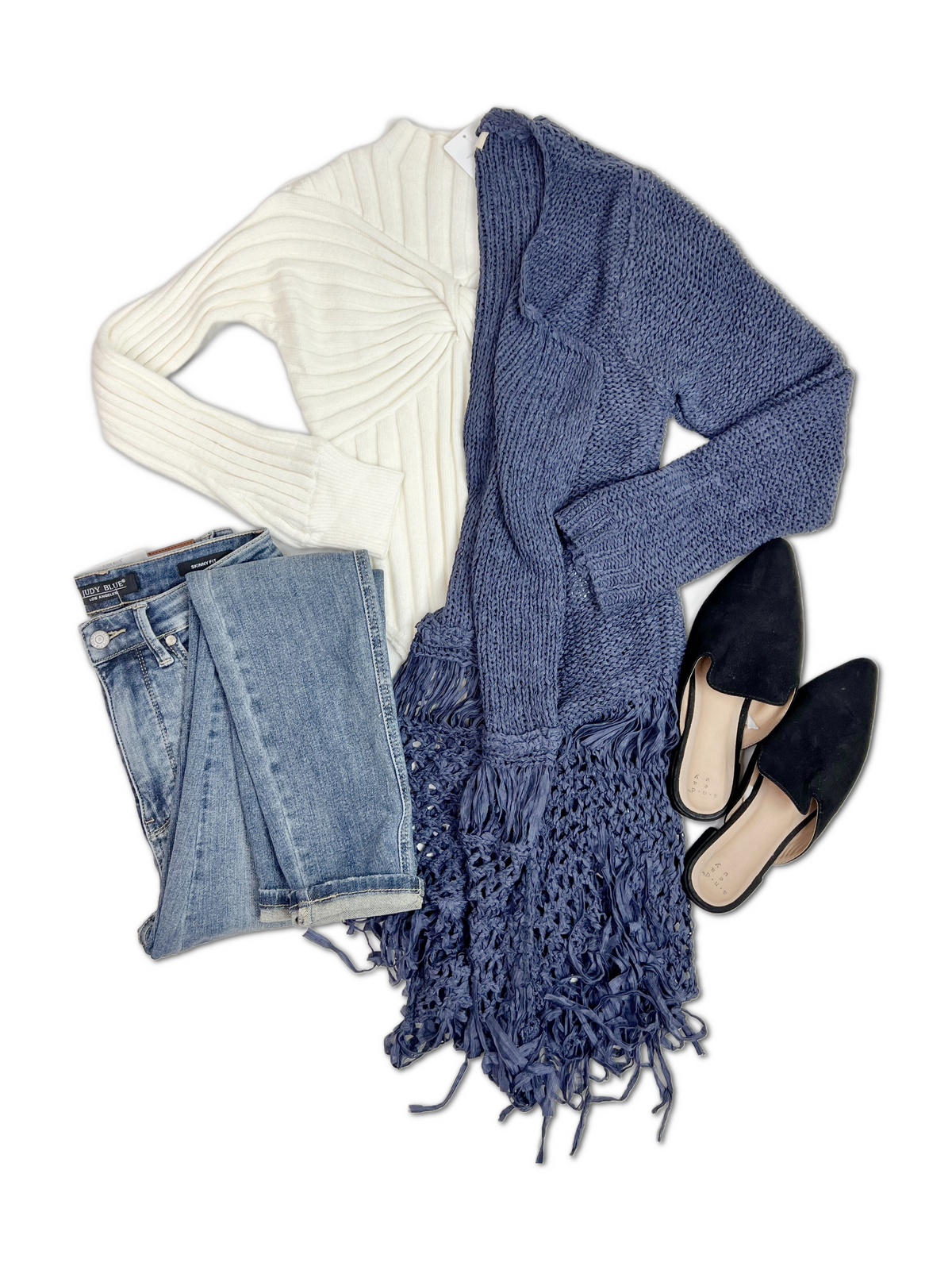 Waiting For You Fringed Cardigan