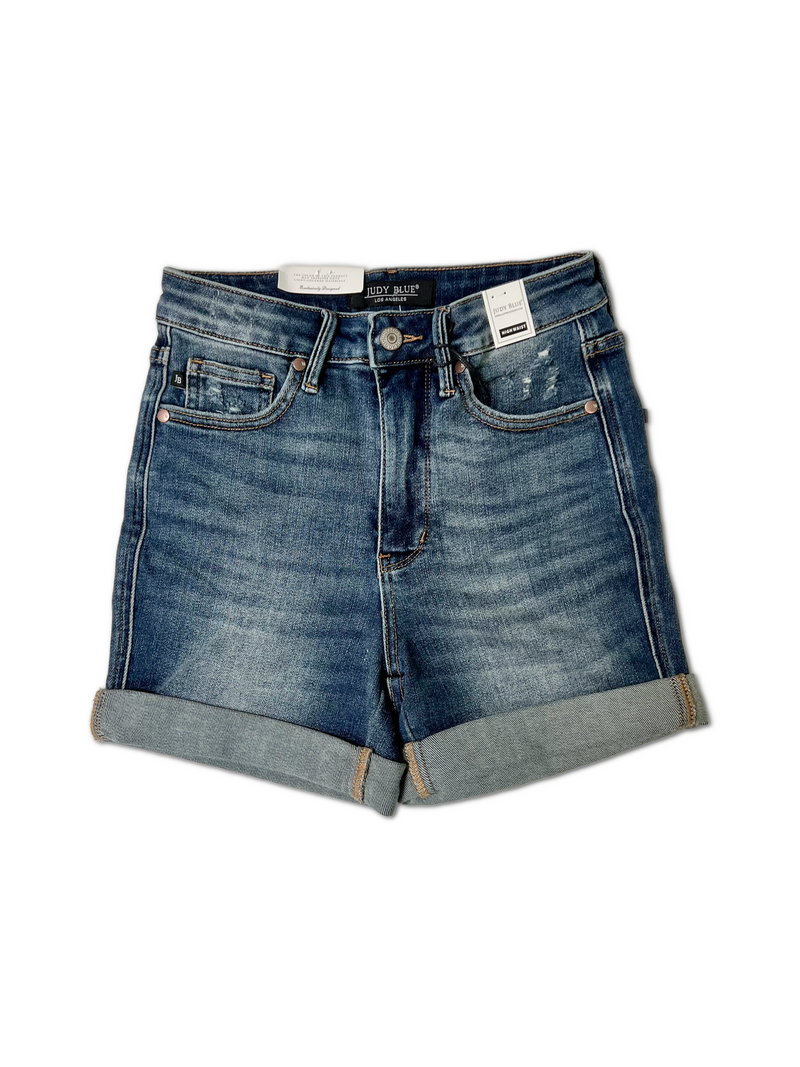 Jericha Judy Blue Tummy Control Shorts