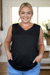 Jasmine Sleeveless Top Black