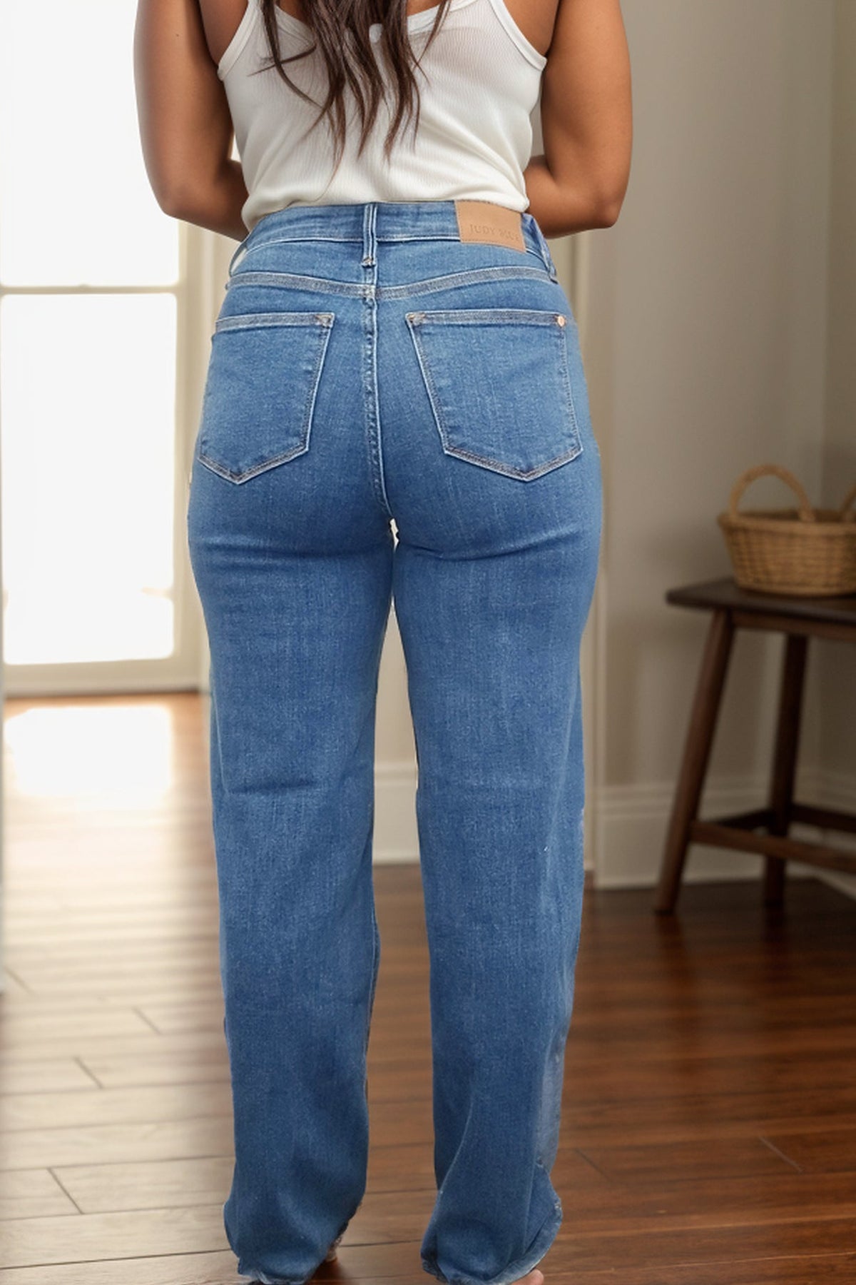 Vintage Wide Leg Judy Blue Jeans