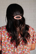 Jumbo Oval Hair Clips Set of 5