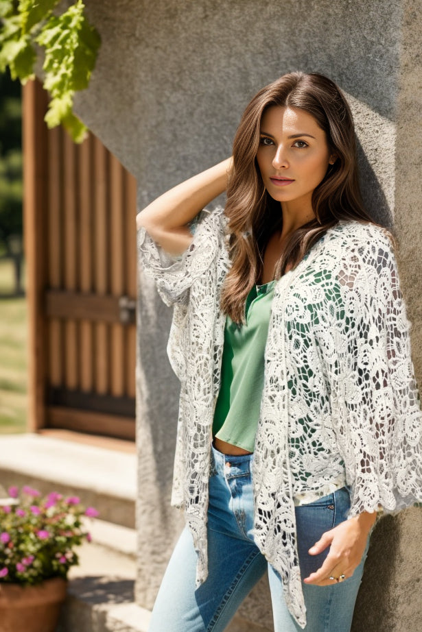 Laced To Perfection Kimono