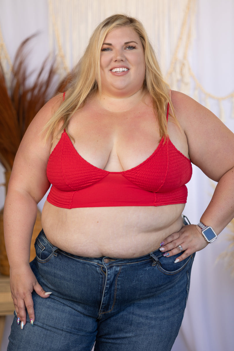 Ladies In Red - Bralette