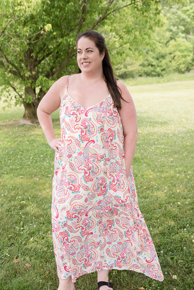 Paisley Paradise Maxi Dress