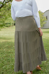 All Around Skirt in Olive