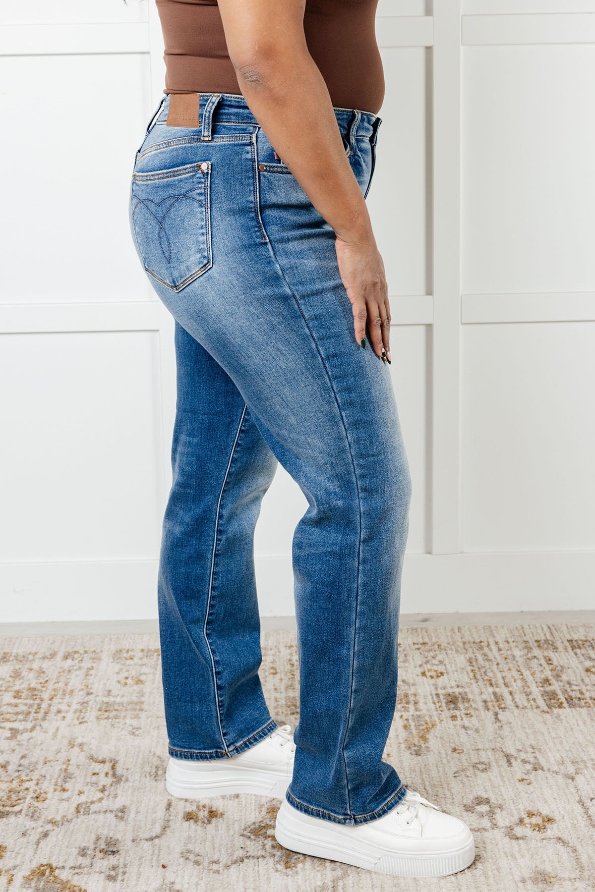 Nivea Vintage Wash Thermal Straight Judy Blue Jeans