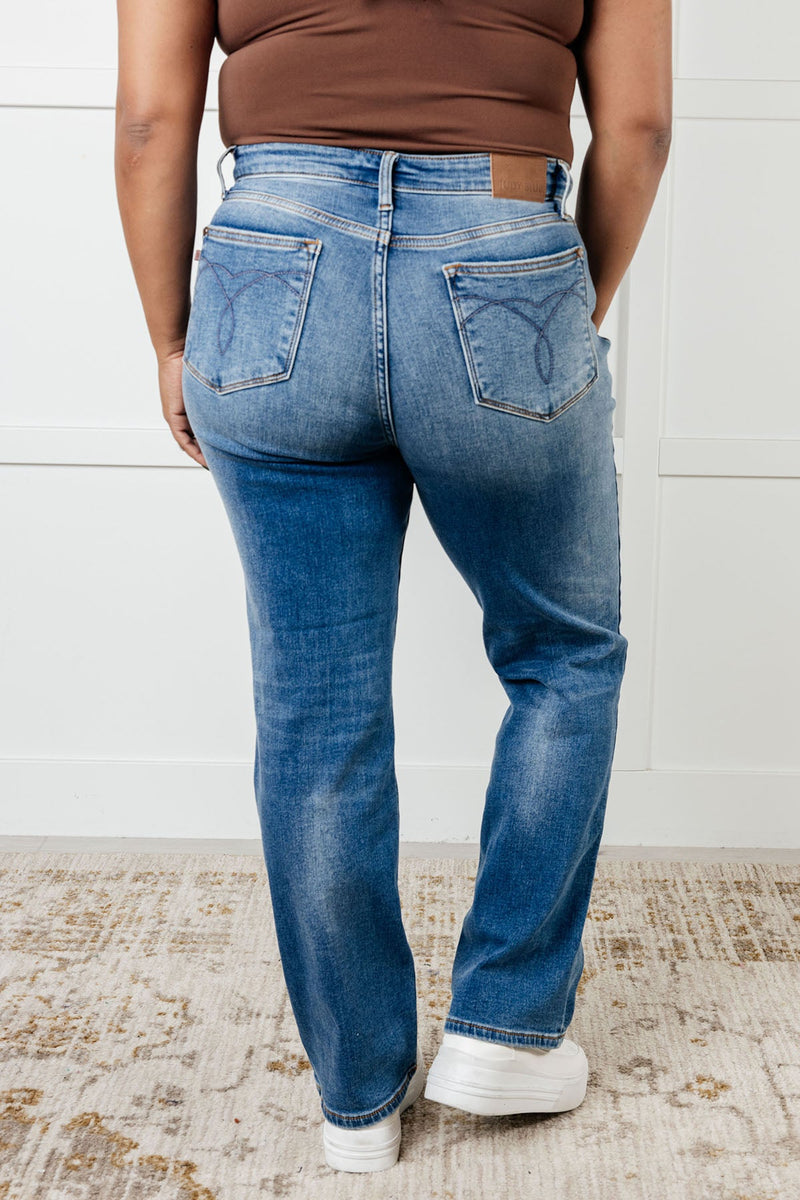Nivea Vintage Wash Thermal Straight Judy Blue Jeans