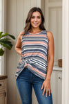 Pacific Sunsets Sleeveless Top