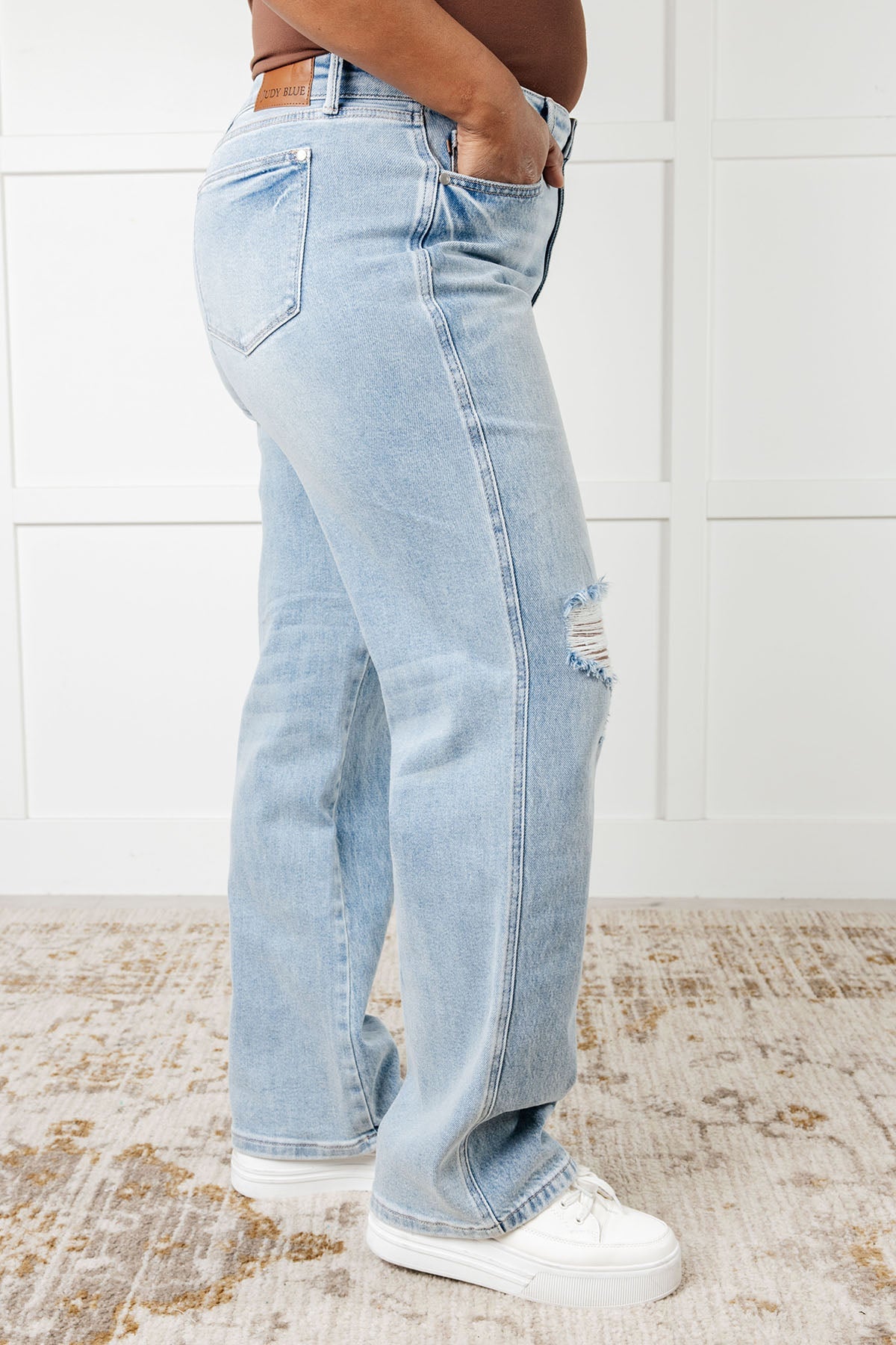 Patricia High Rise Rigid Magic 90's Straight Judy Blue Jeans