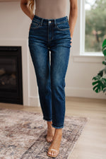 Phillipa High Rise Release Hem Slim Judy Blue Jeans