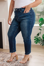 Phillipa High Rise Release Hem Slim Judy Blue Jeans