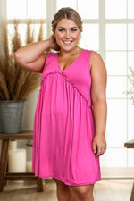 Pink Party Swing Dress