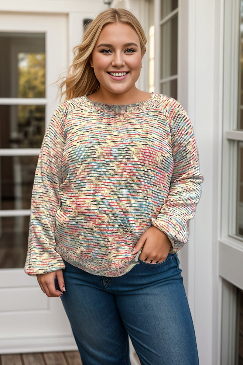 Prismatic Knit Sweater