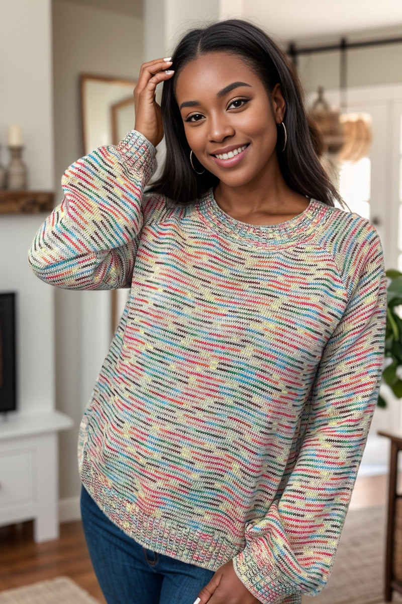 Prismatic Knit Sweater