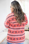 Reindeer Crossings Fleece Pullover