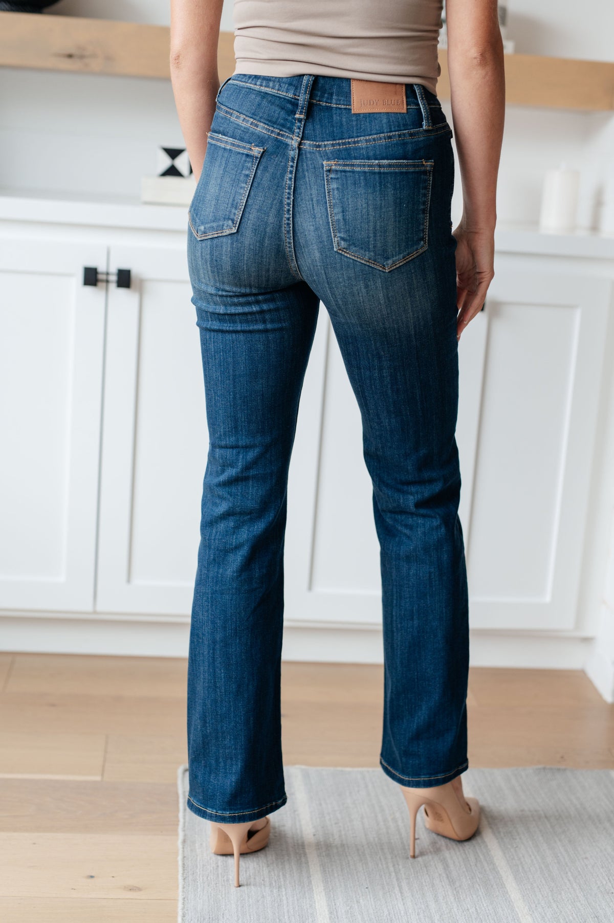 Ricki High Rise Pull On Slim Bootcut Judy Blue Jeans