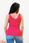 Fuchsia Timeless Reversible Basics Tank