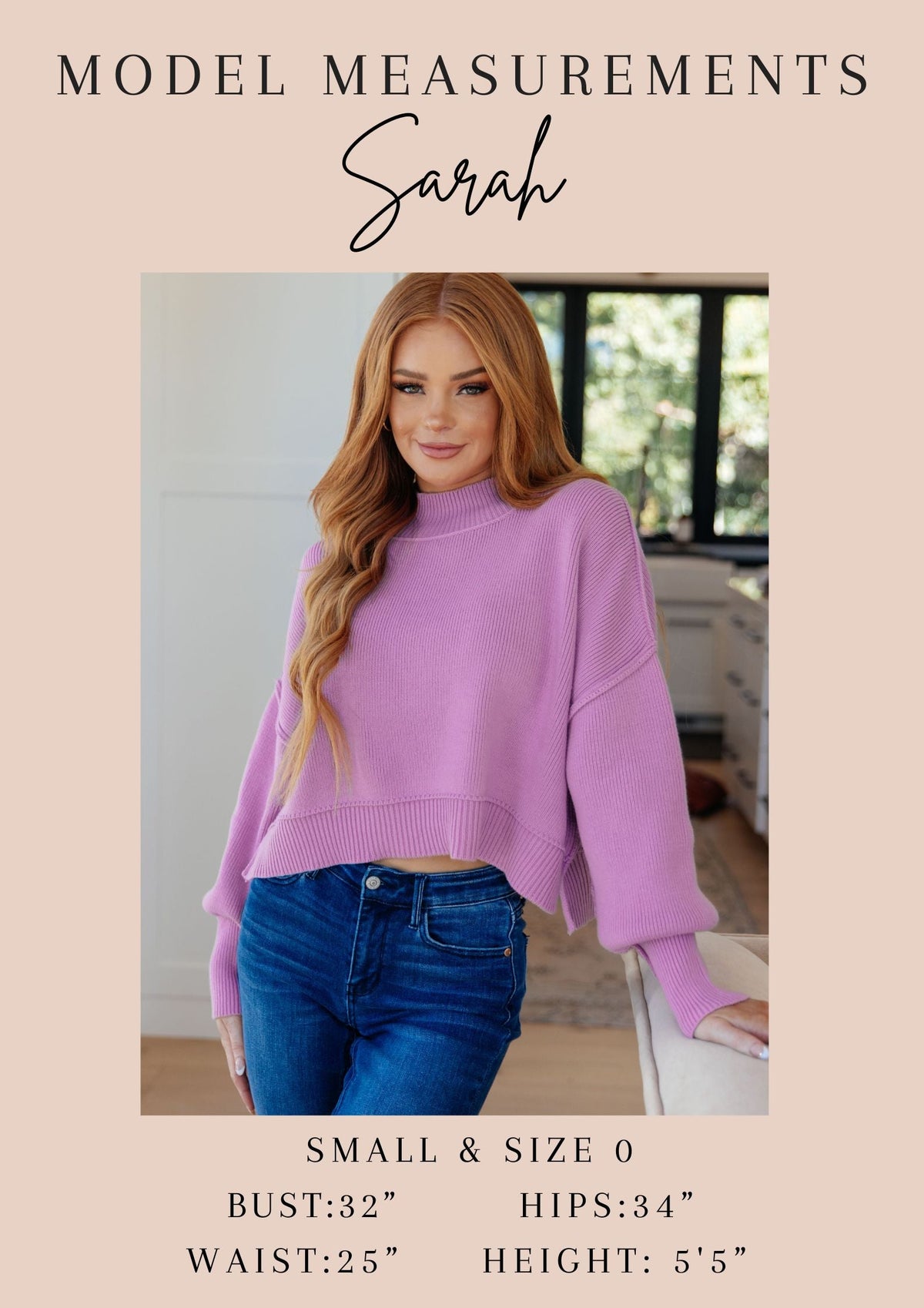 Lizzy Flutter Sleeve Top in Lavender and Hot Pink Filigree