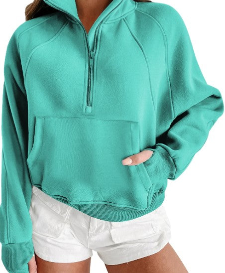 Kennedi Half Zip Sweatshirt