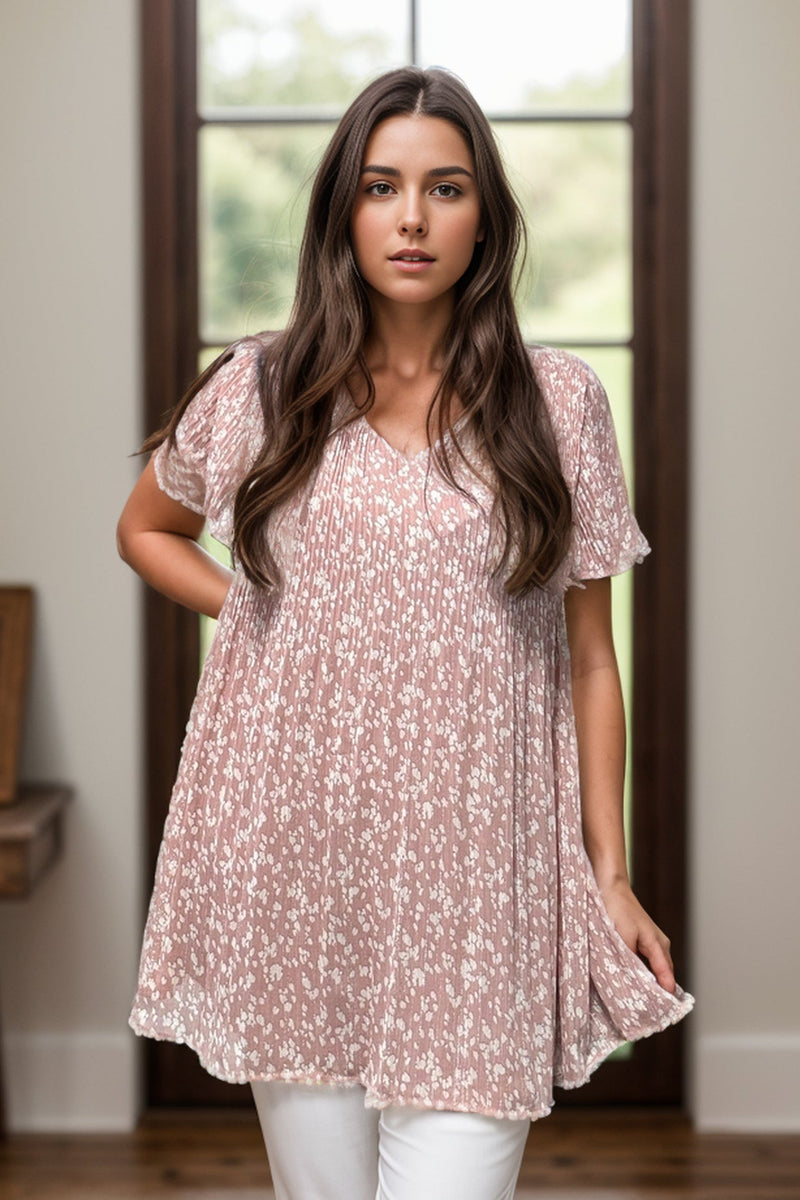 Shine in Mauve Tunic