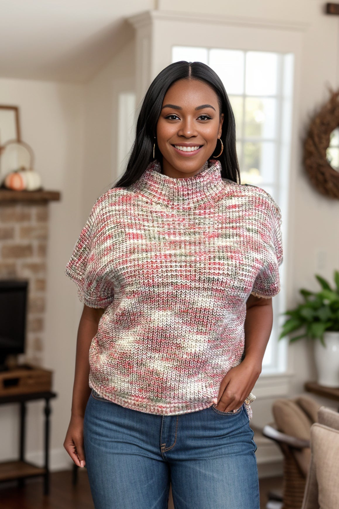 Strawberry Fall Sweater