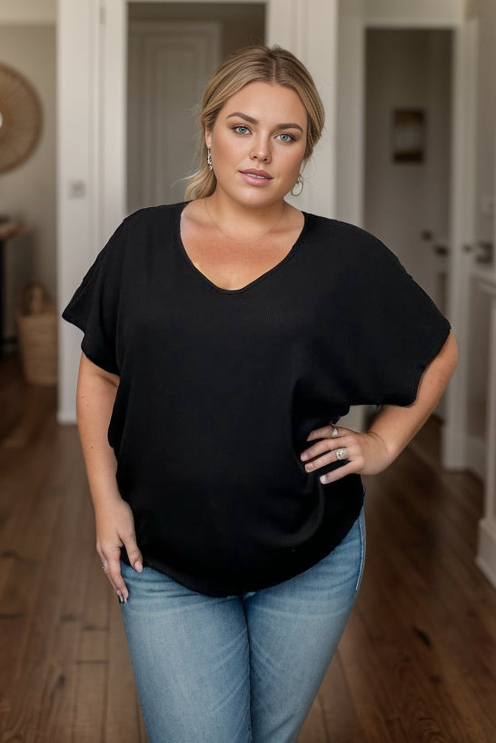 Style Confidence Black Dolman