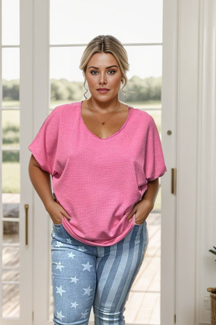 Style Confidence Hot Pink Dolman