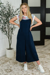 Suit Yourself Adjustable Strap Jumpsuit in Navy